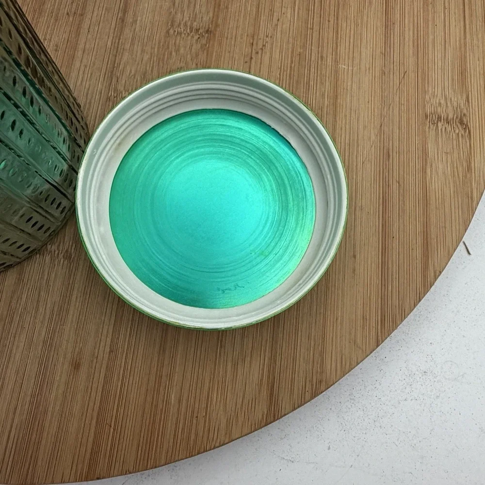 Ribbed Hoosier Style‎ Cabinet Jar Cannister 9 1/8